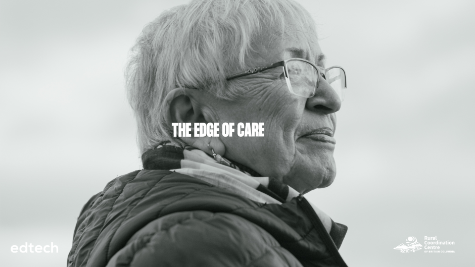 Elder Portrait with the title Edge of Care